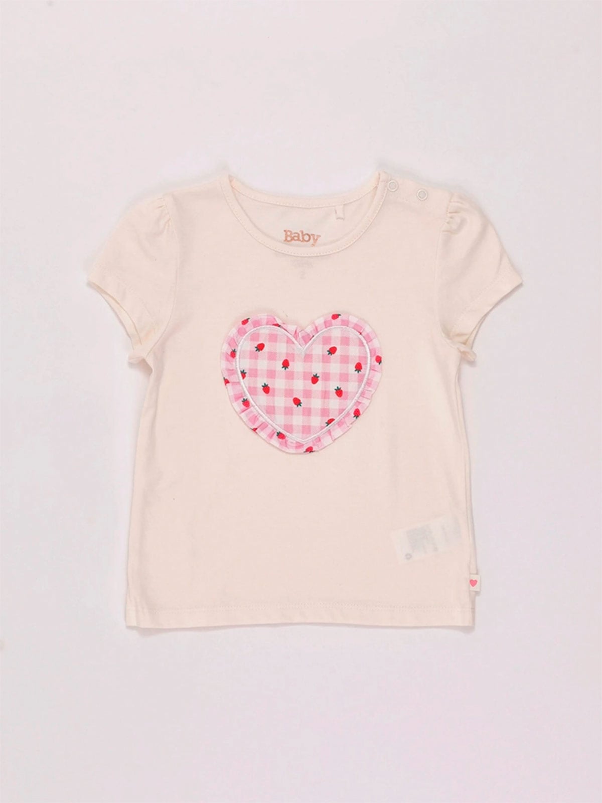 POLO HEART MANGA CORTA ALGODÓN BEBE NIÑA BABY HARVEST - 3