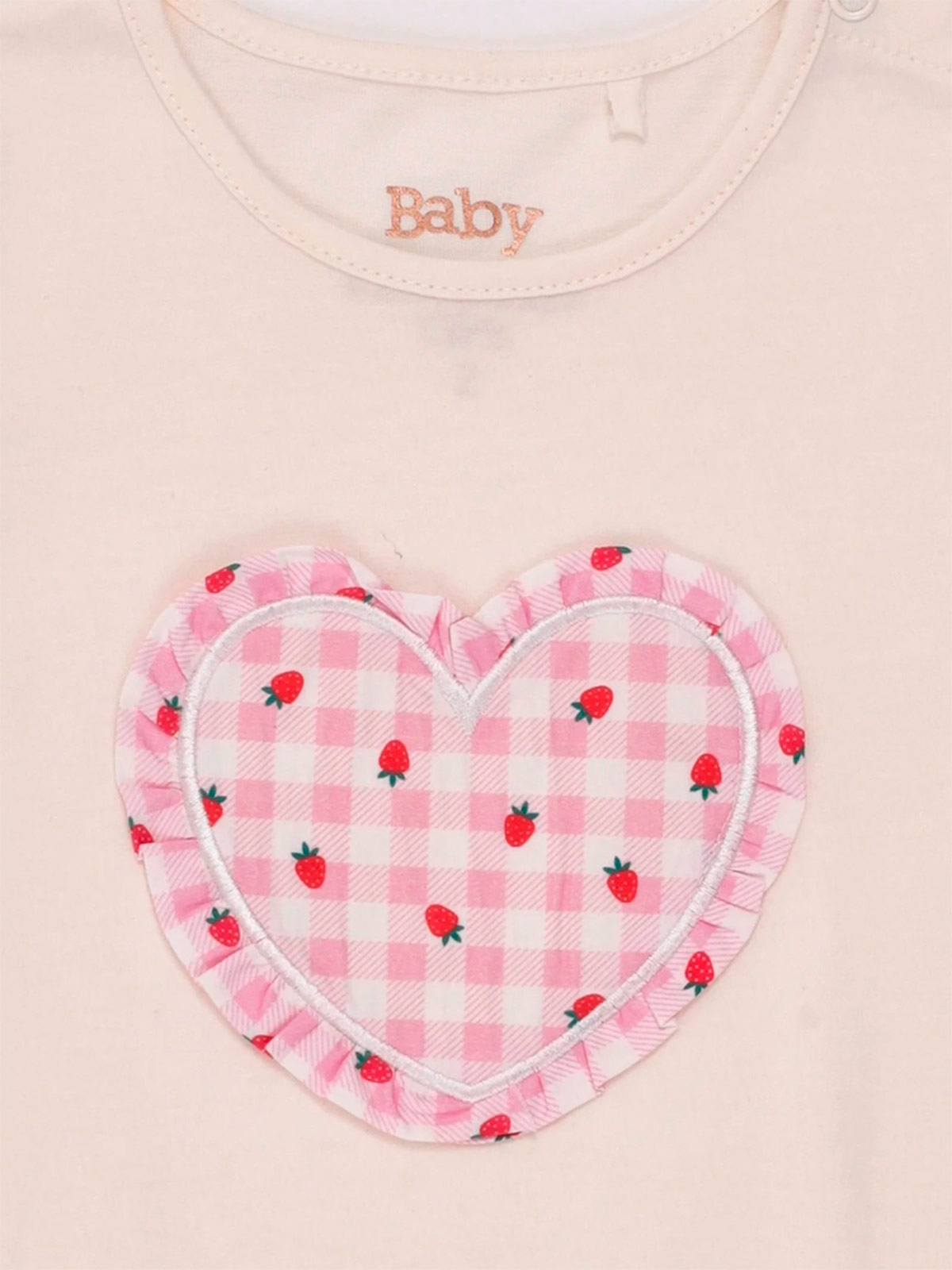 POLO HEART MANGA CORTA ALGODÓN BEBE NIÑA BABY HARVEST - 5