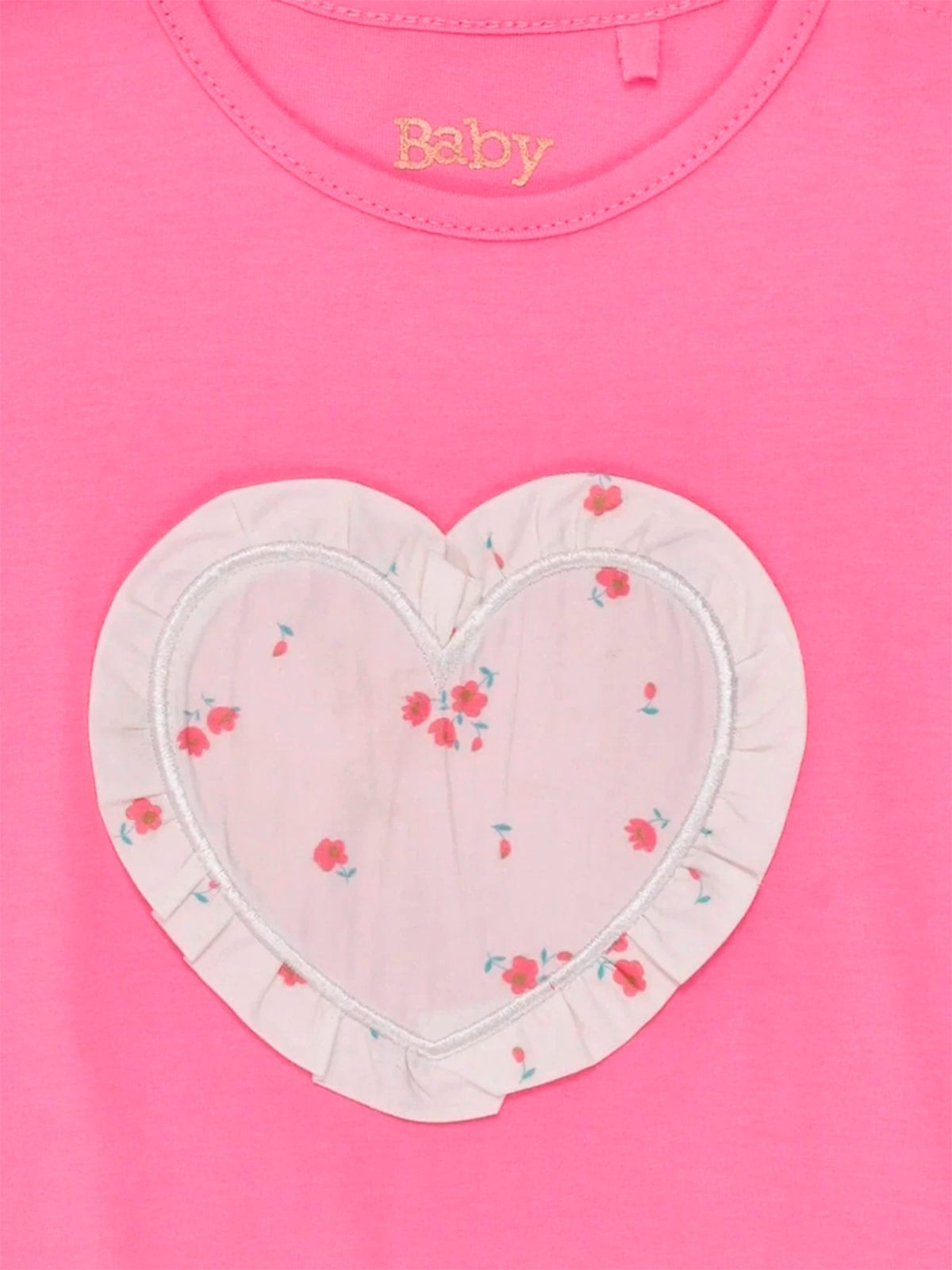 POLO HEART MANGA CORTA ALGODÓN BEBE NIÑA BABY HARVEST - 5