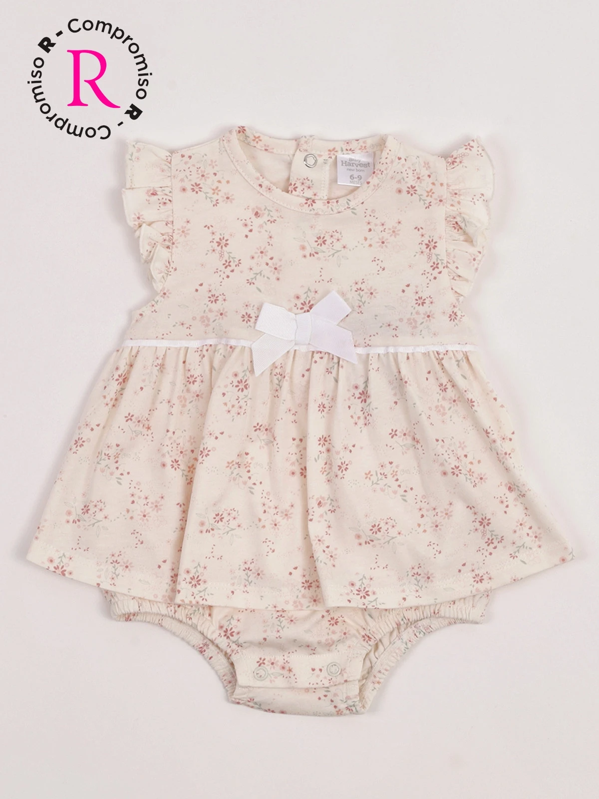 BODY MANGA CORTA BEBÉ NIÑA BABY HARVEST - 3