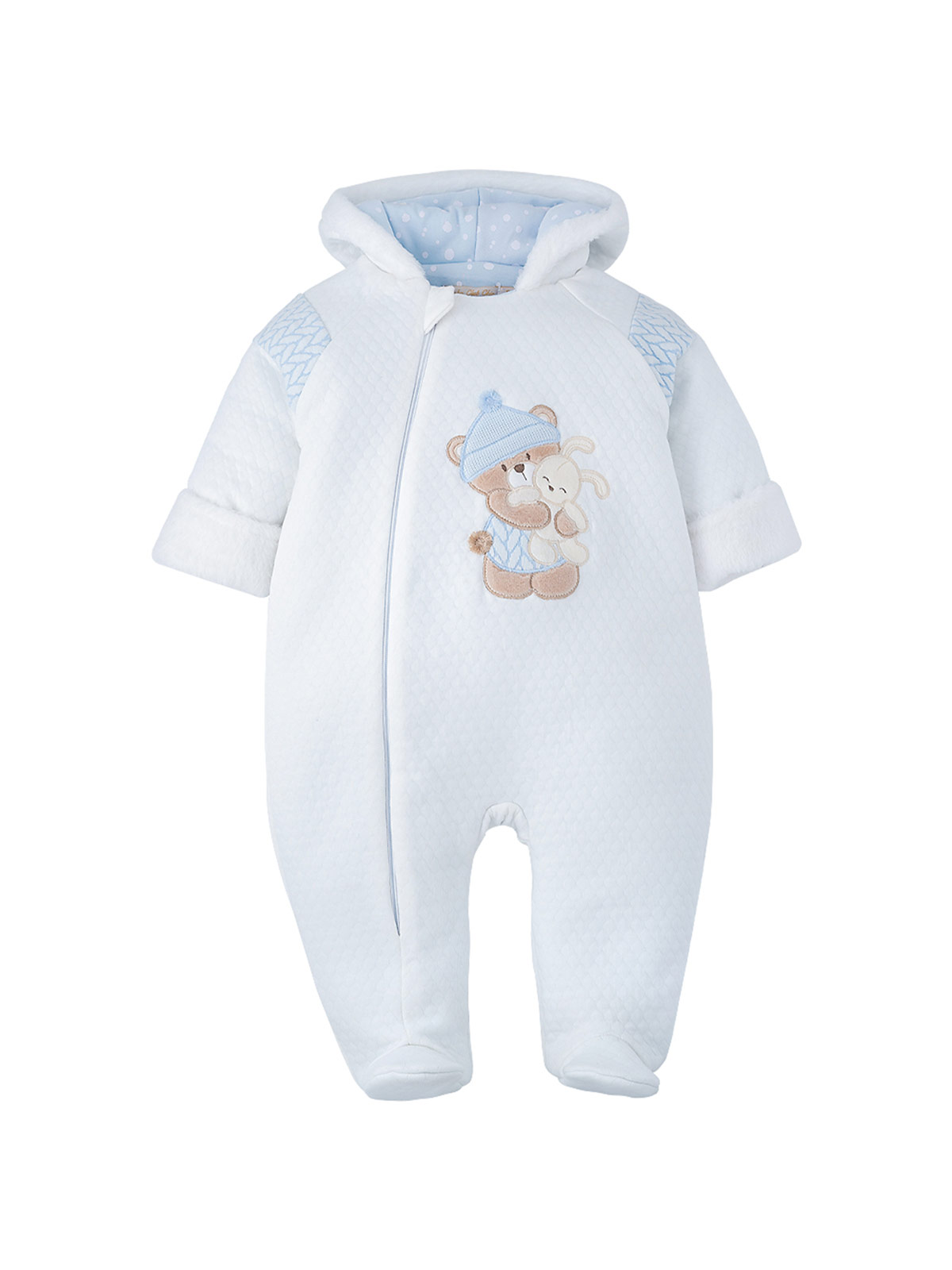 ENTERIZO NIÑO BABY CLUB CHIC MEJORES AMIGOS ACOLCHADO - 1