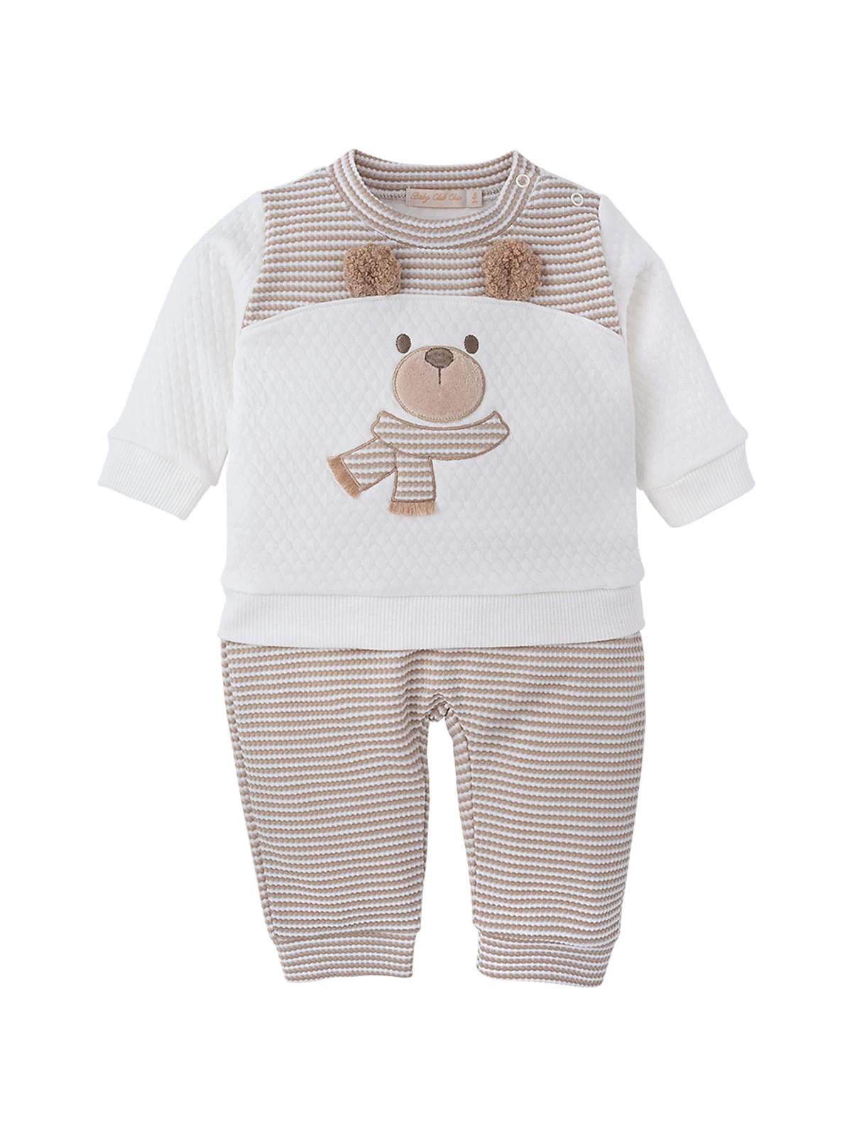 CONJUNTO NIÑO BABY CLUB CHIC POLO Y PANTALÓN MEJORES AMIGOS - 1
