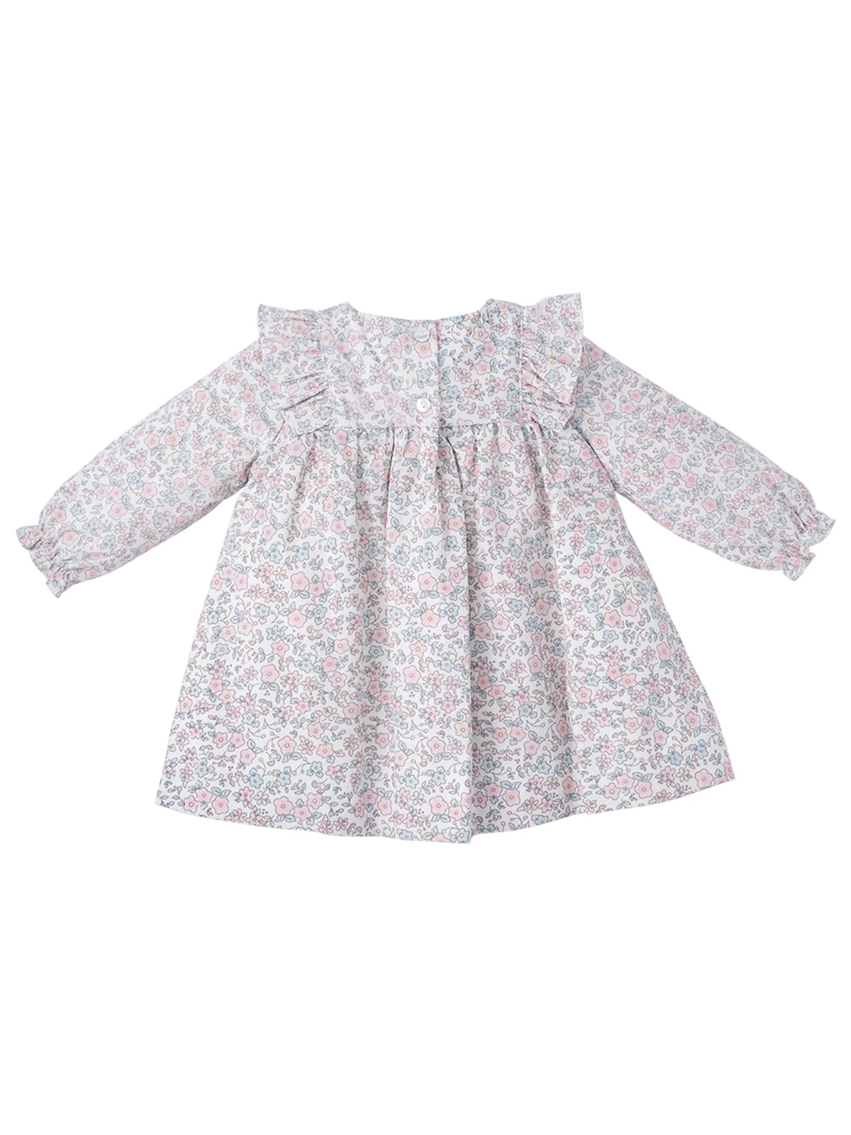 VESTIDO NIÑA BABY CLUB CHIC FLORES DE INVIERNO - 2