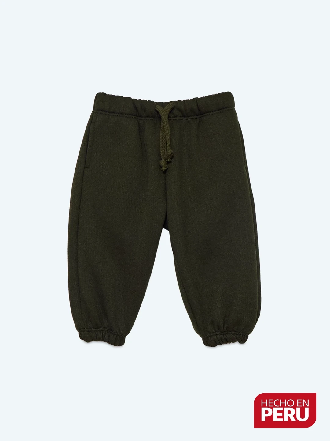 PANTALÓN DE BUZO FRANELA BEBÉ NIÑO BABY HARVEST - 1