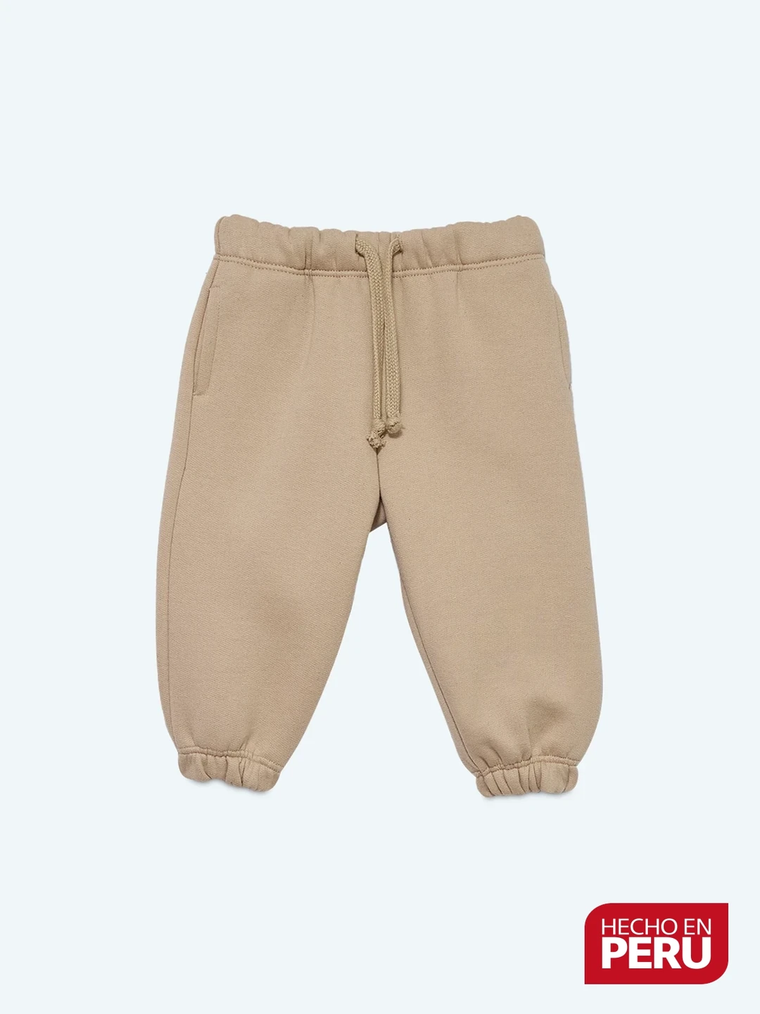 PANTALÓN DE BUZO FRANELA BEBÉ NIÑO BABY HARVEST - 1