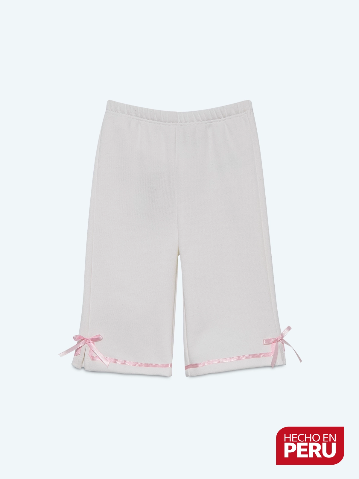 PANTALON DE BUZO WIDE FRANELA BEBÉ NIÑA BABY HARVEST - 1