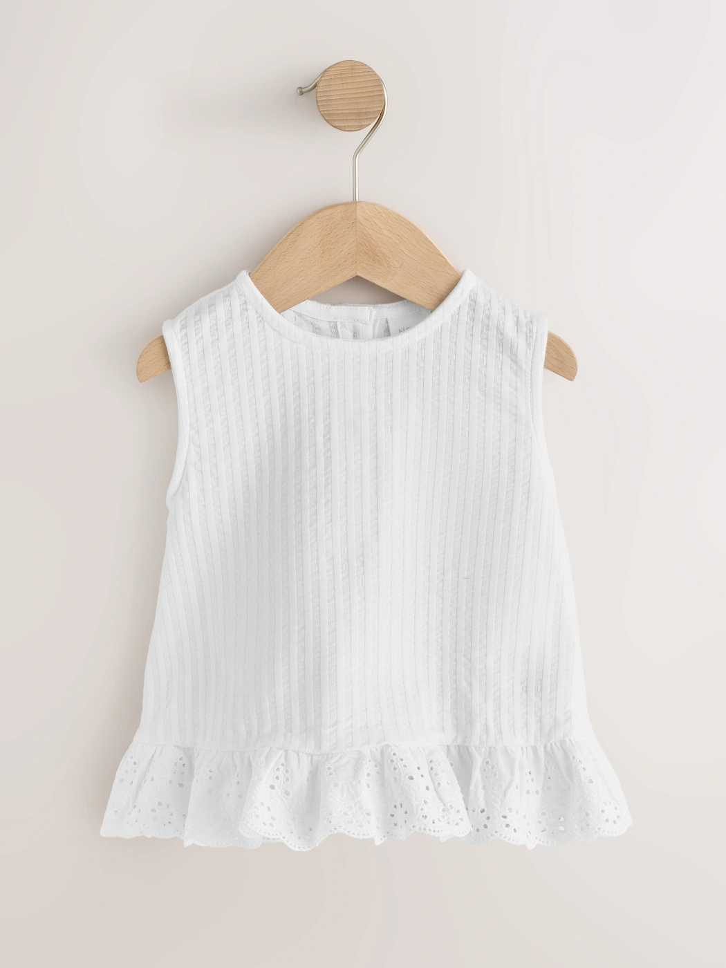 BLUSA SIN MANGAS ALGODÓN NIÑA NEXT - 1