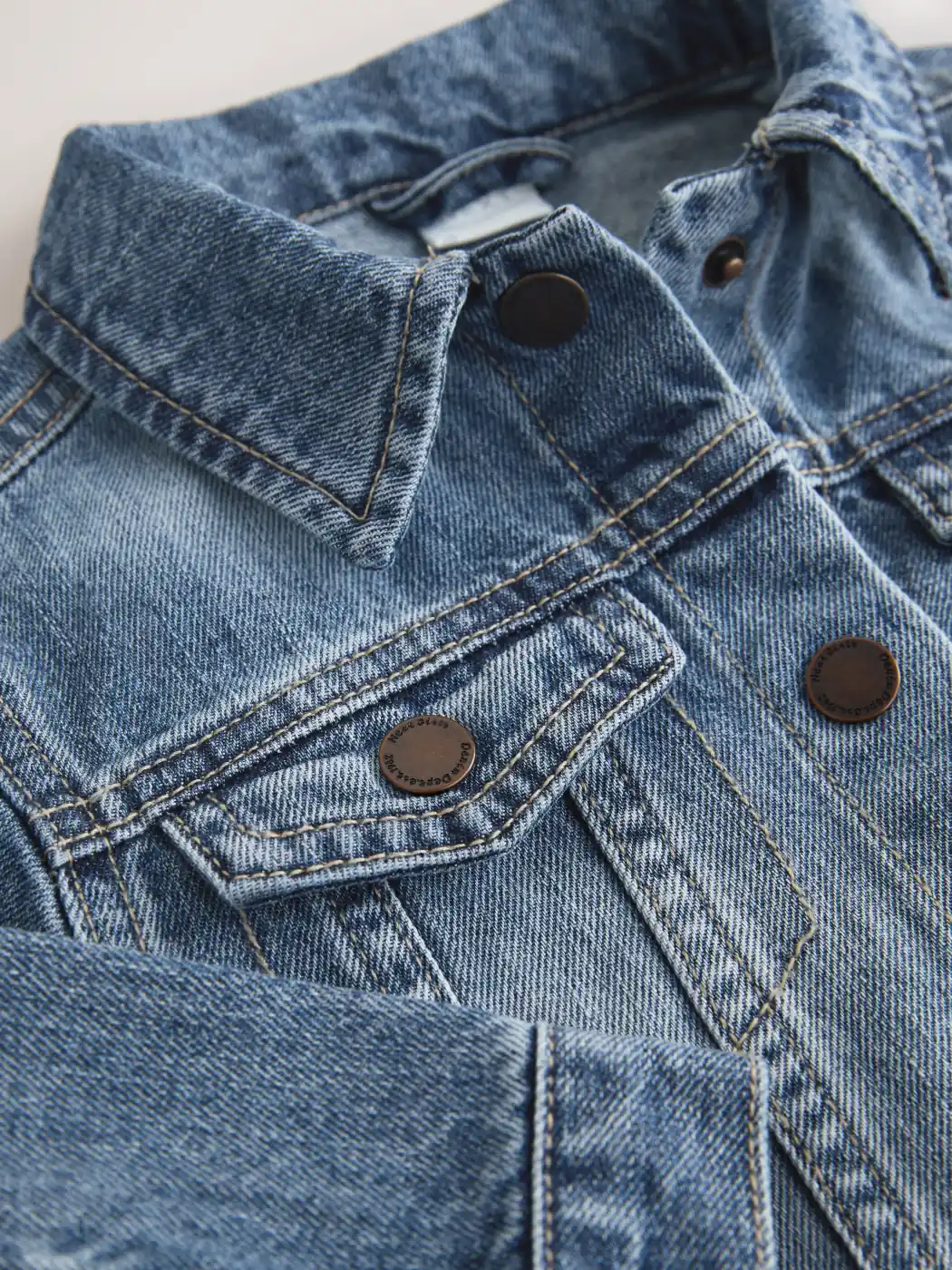CASACA ALGODÓN NIÑA NEXT DENIM - 3