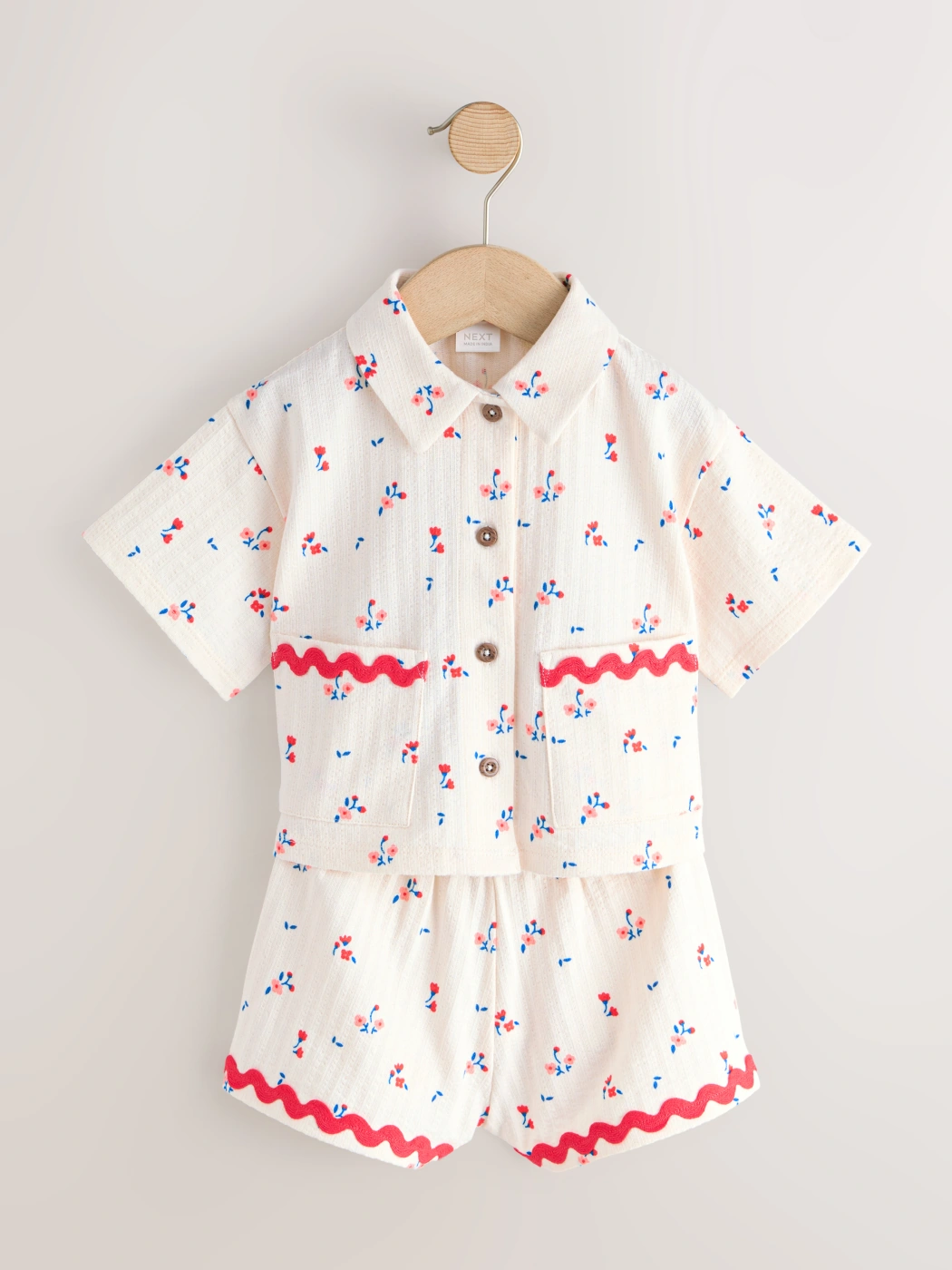 CONJUNTO BLUSA + SHORT NIÑA NEXT - 1