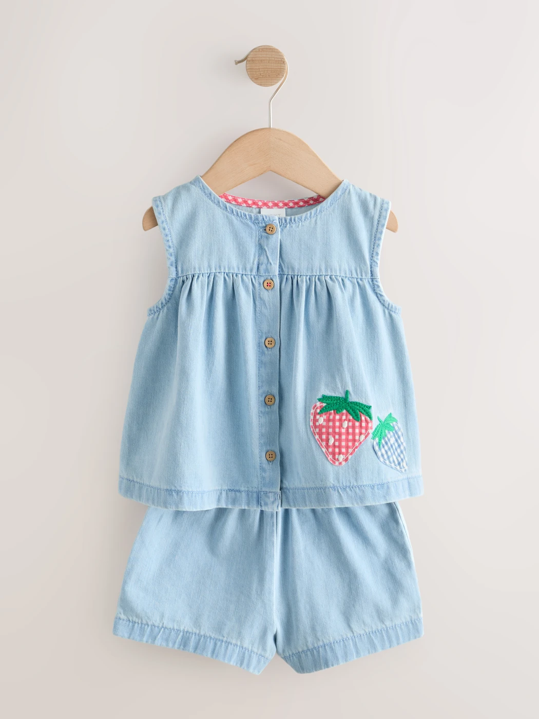 CONJUNTO BLUSA + SHORT NIÑA NEXT - 1