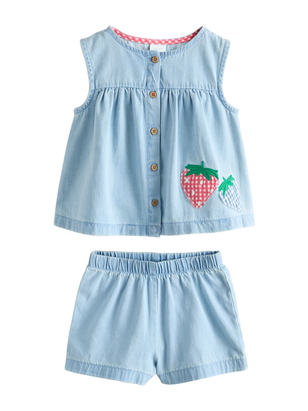 CONJUNTO BLUSA + SHORT NIÑA NEXT - 6