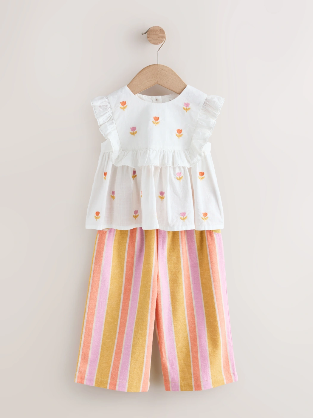 CONJUNTO BLUSA + PANTALÓN NIÑA NEXT - 1
