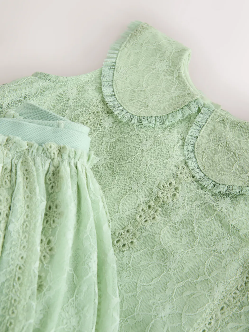 CONJUNTO BLUSA + FALDA NIÑA NEXT - 4