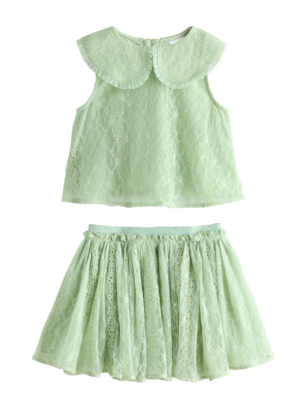 CONJUNTO BLUSA + FALDA NIÑA NEXT - 5