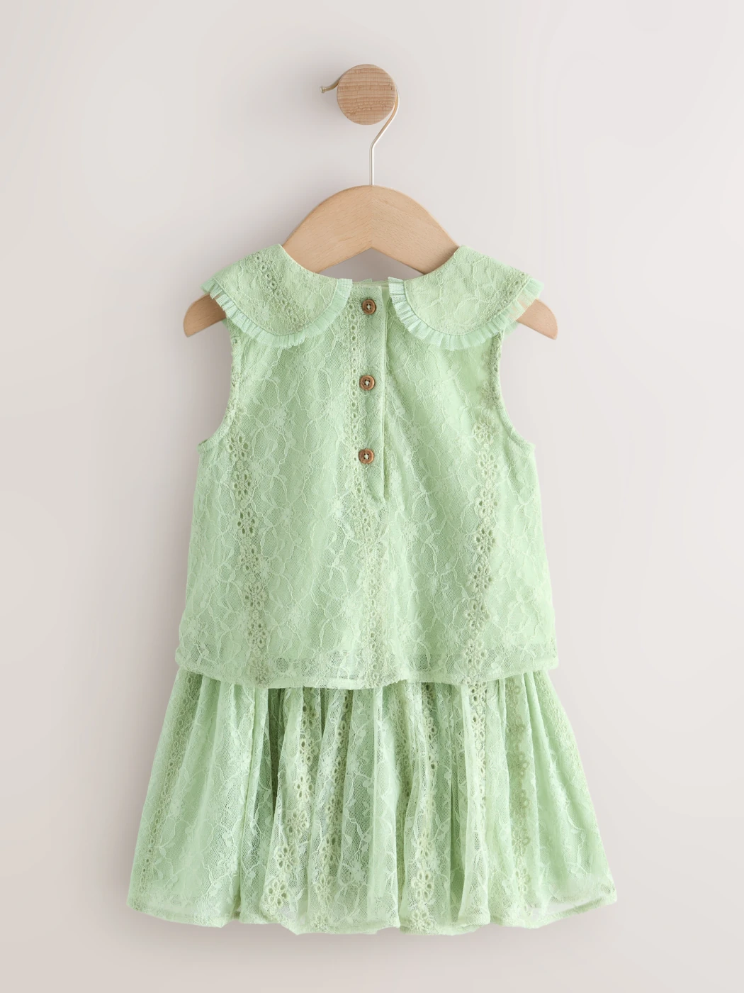 CONJUNTO BLUSA + FALDA NIÑA NEXT - 2