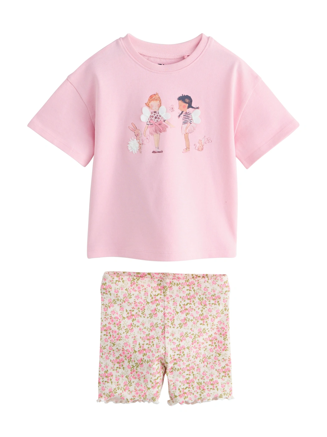CONJUNTO POLO + SHORT NIÑA NEXT - 1