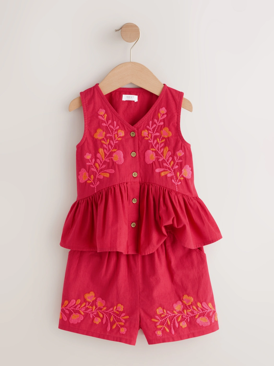 CONJUNTO BLUSA + SHORT NIÑA NEXT - 2