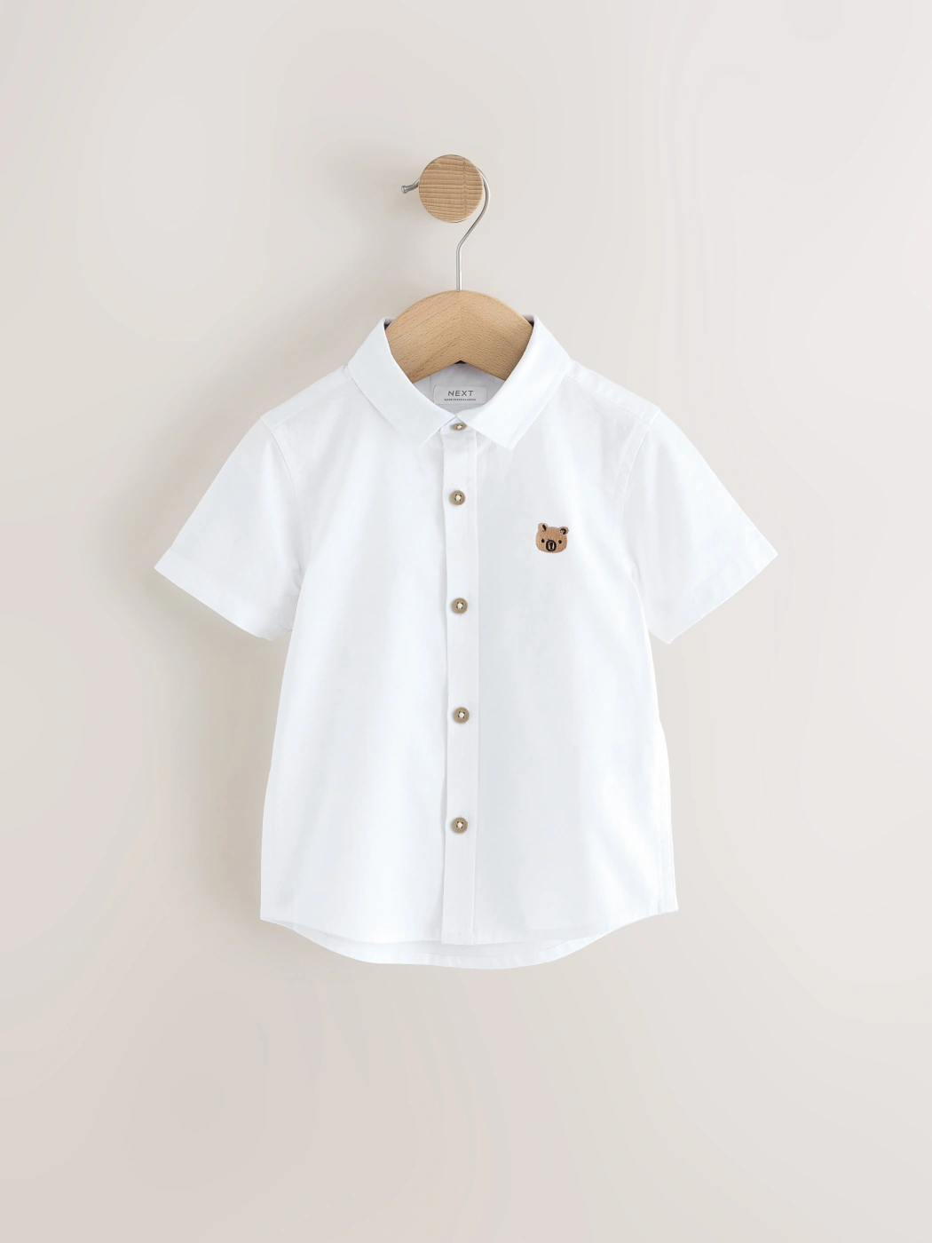 CAMISA MANGA CORTA ALGODÓN NIÑO NEXT - 1