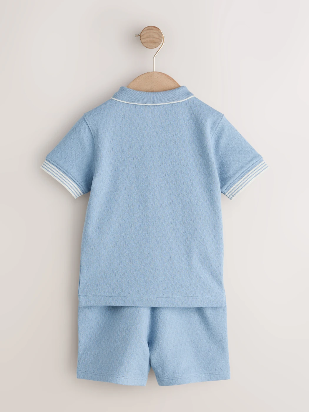 CONJUNTO POLO PIQUÉ + SHORT ALGODÓN NIÑO NEXT - 2