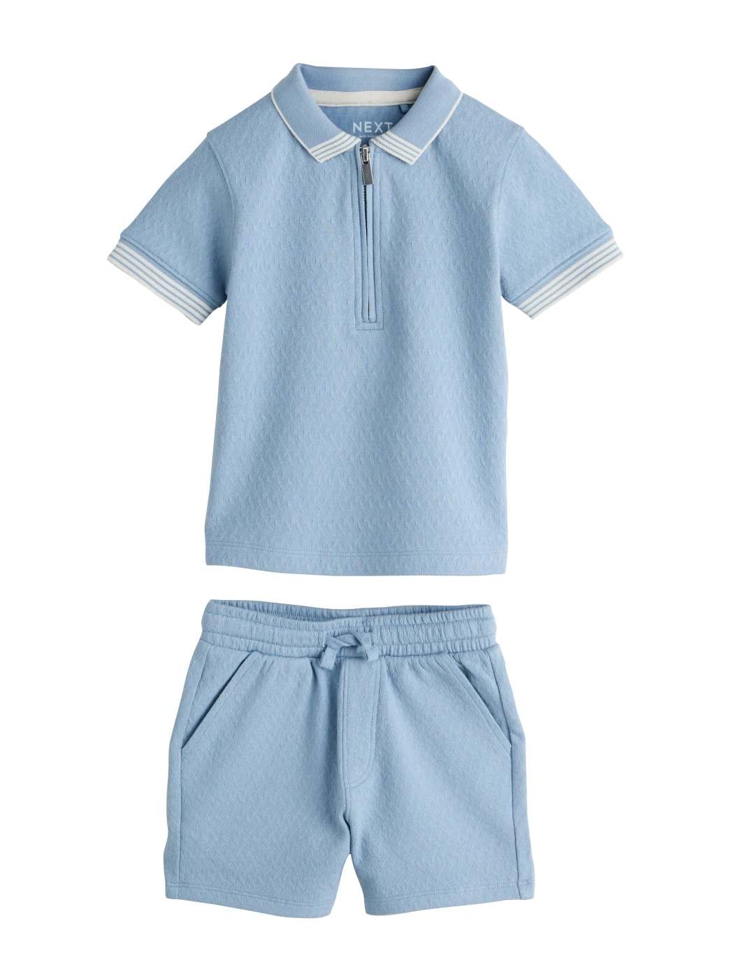 CONJUNTO POLO PIQUÉ + SHORT ALGODÓN NIÑO NEXT - 4