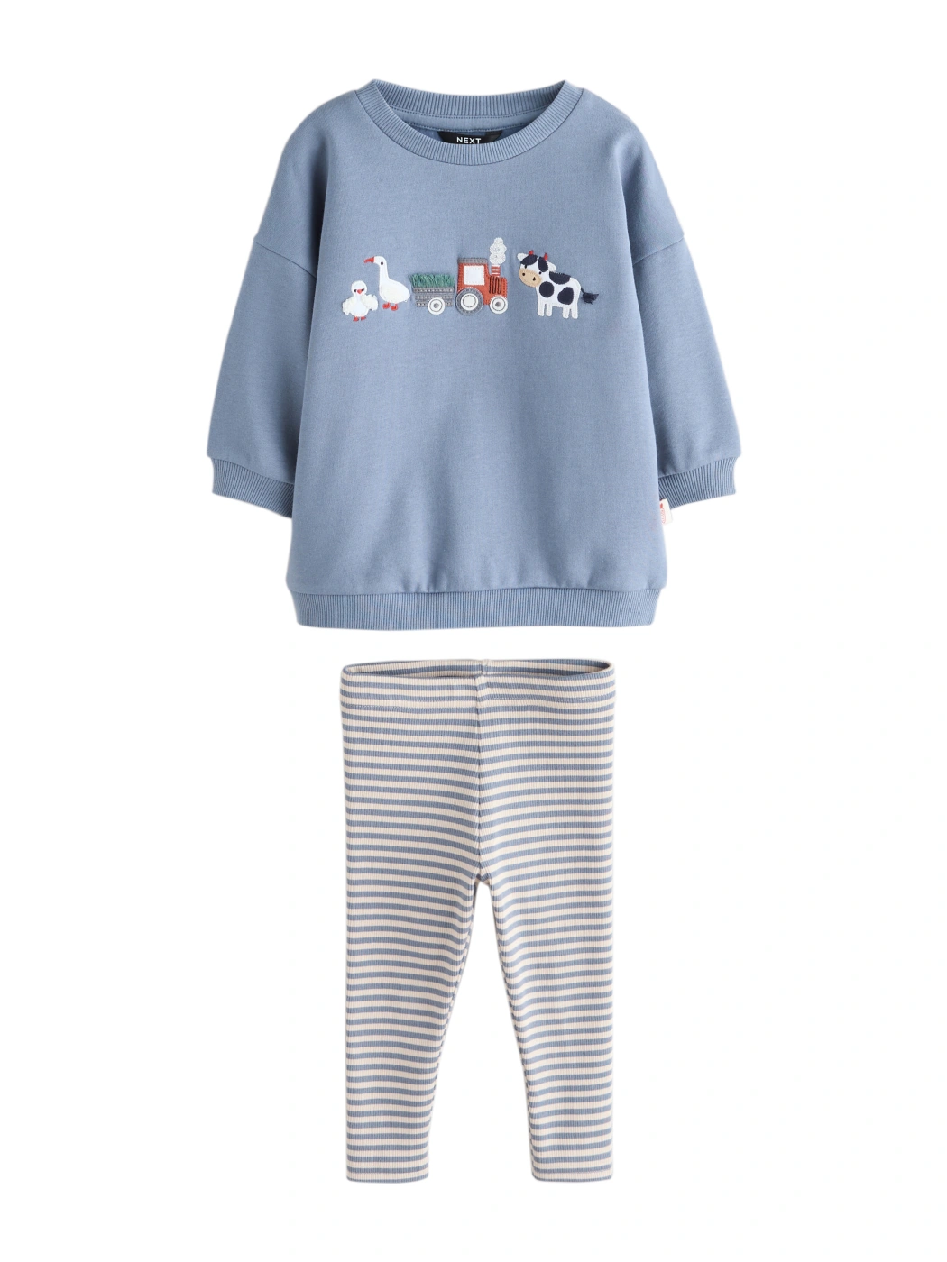 CONJUNTO POLERA + LEGGINGS BEBÉ NIÑO NEXT - 1