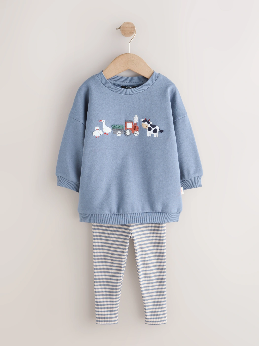 CONJUNTO POLERA + LEGGINGS BEBÉ NIÑO NEXT - 2