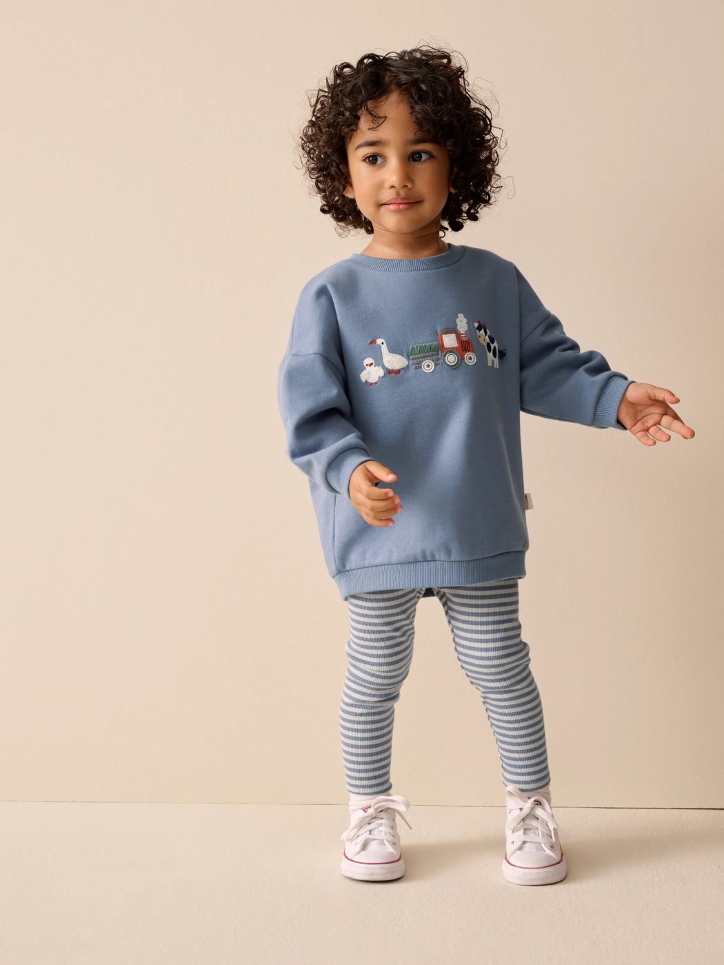 CONJUNTO POLERA + LEGGINGS BEBÉ NIÑO NEXT - 7