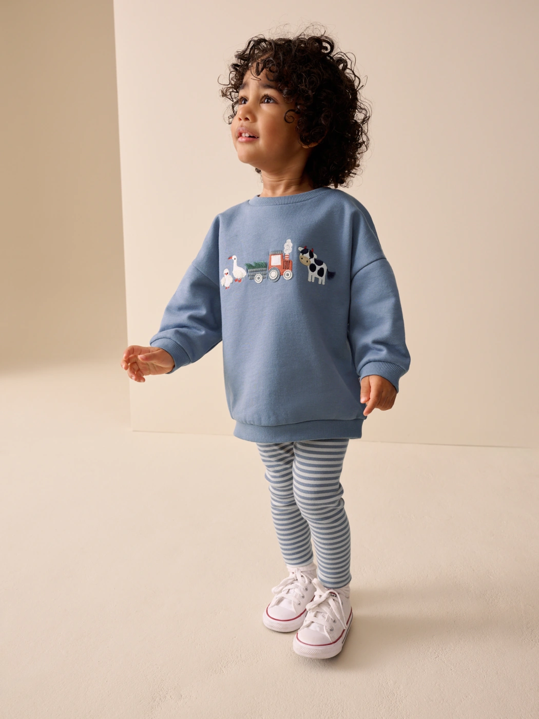 CONJUNTO POLERA + LEGGINGS BEBÉ NIÑO NEXT - 9