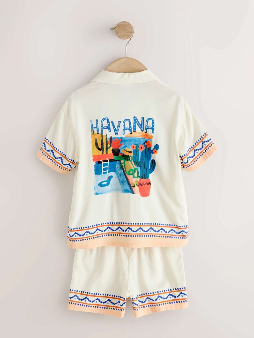 CONJUNTO CAMISA MANGA CORTA + SHORT NIÑO NEXT - 1