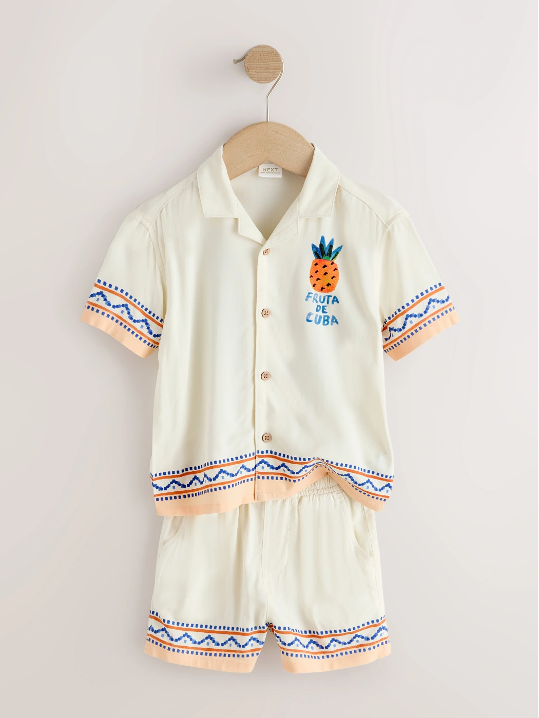 CONJUNTO CAMISA MANGA CORTA + SHORT NIÑO NEXT - 2