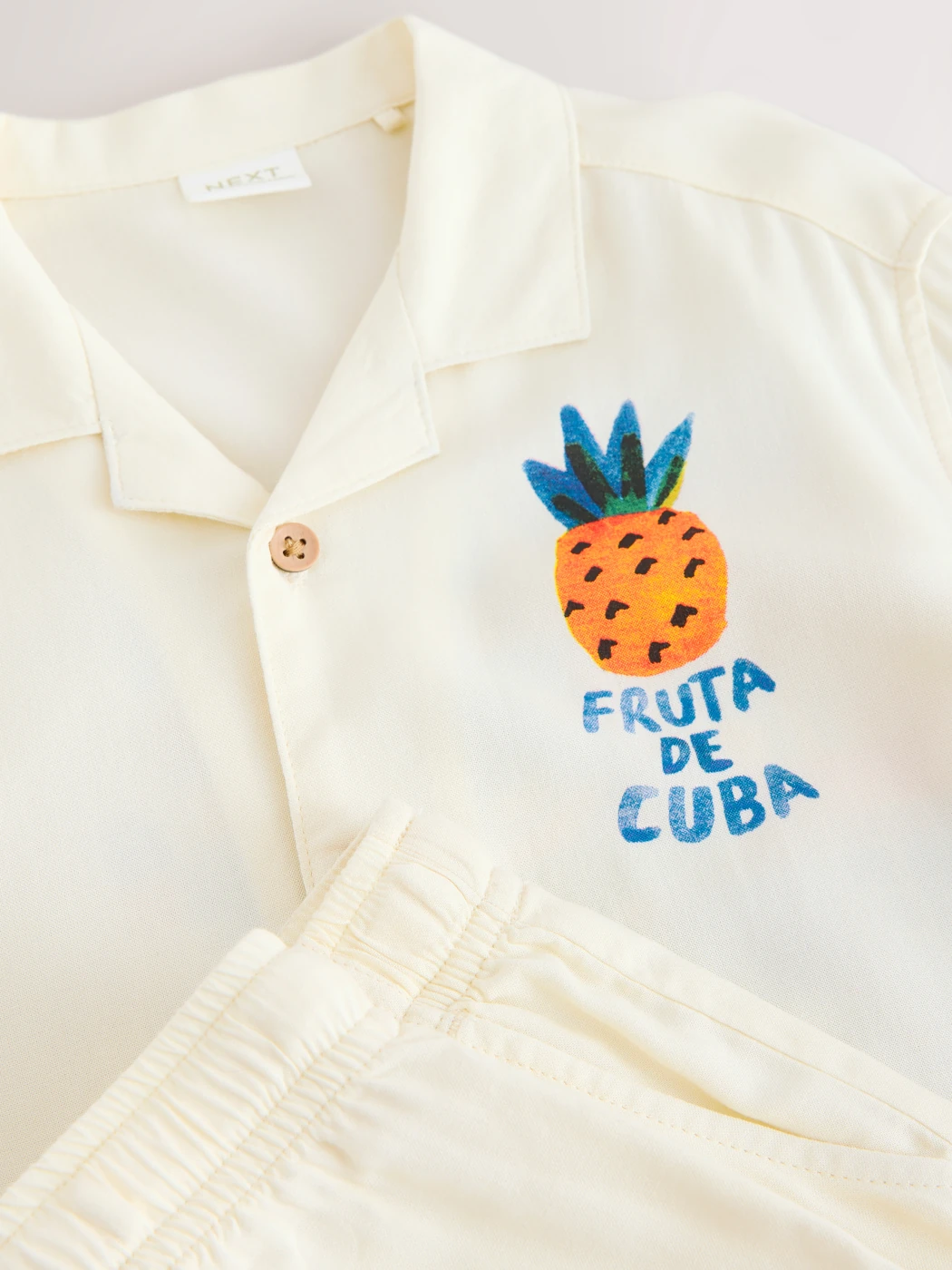 CONJUNTO CAMISA MANGA CORTA + SHORT NIÑO NEXT - 4