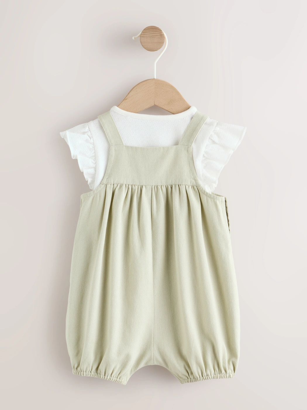 CONJUNTO JARDINERA + BODY MANGA CORTA NIÑA NEXT - 2