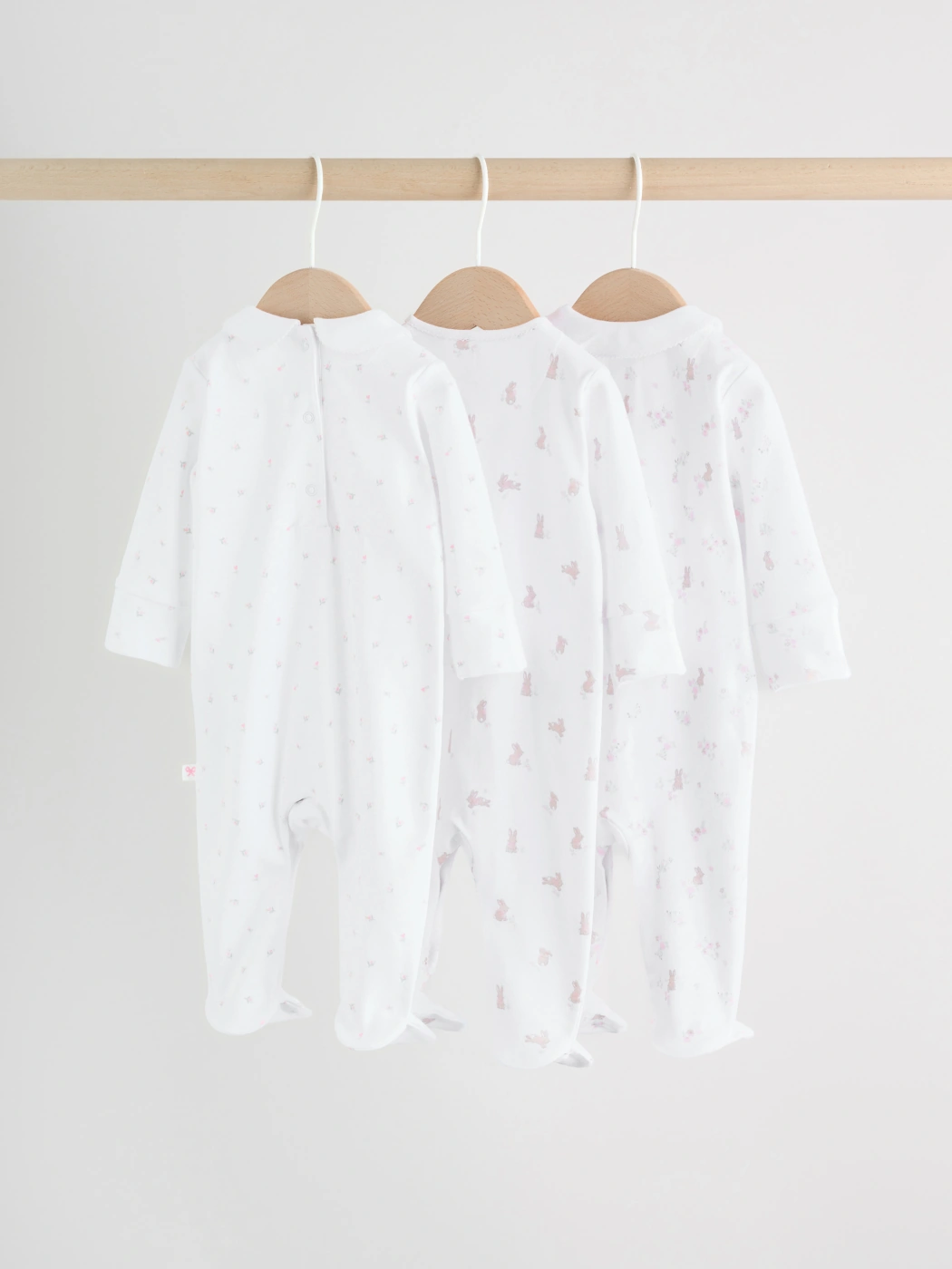 PACK X3 PIJAMA LARGA ALGODÓN NIÑA NEXT - 2