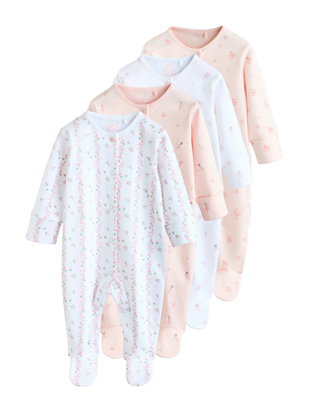 PACK X4 PIJAMA LARGO ALGODÓN NIÑA NEXT - 5