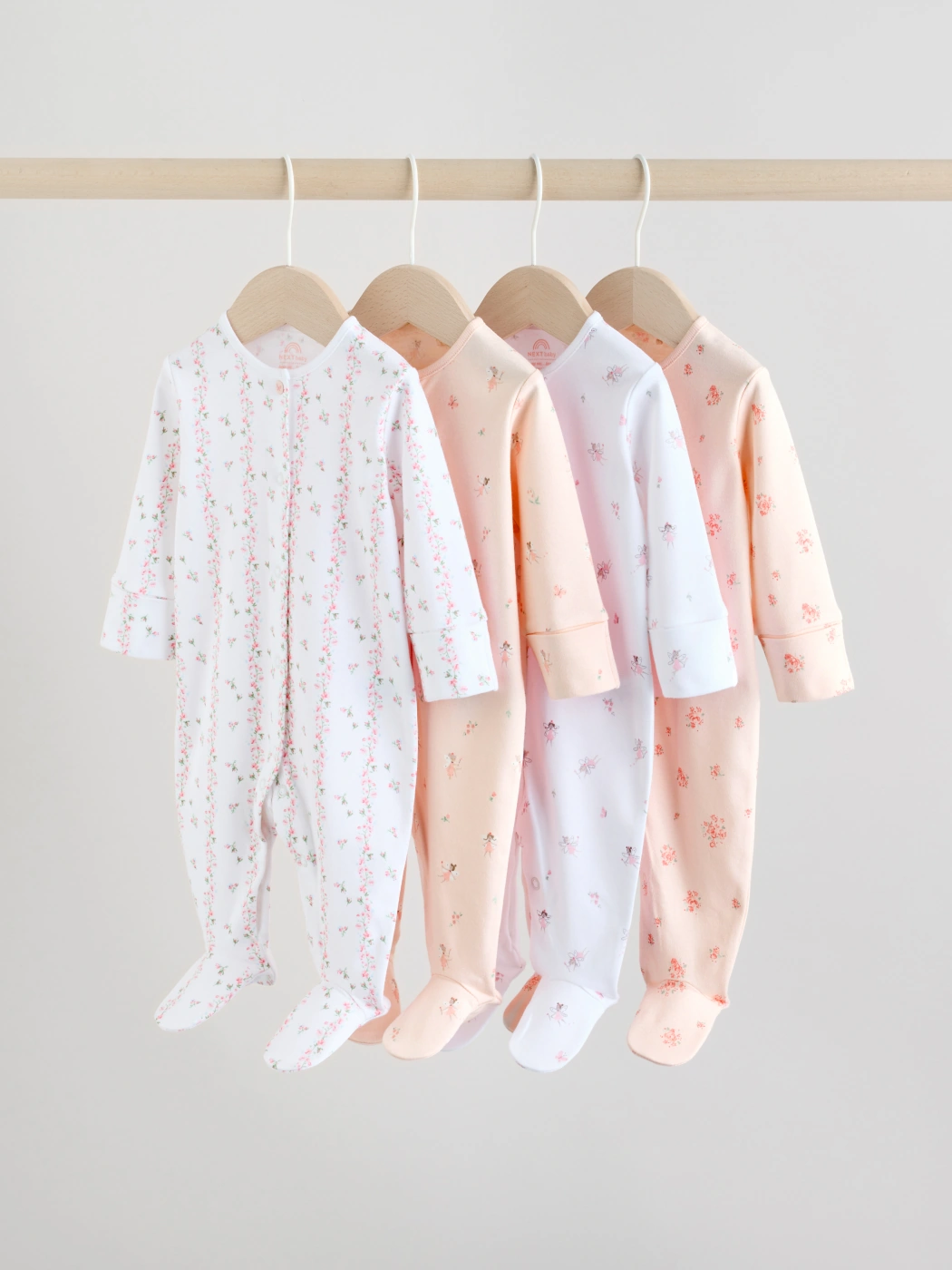 PACK X4 PIJAMA LARGO ALGODÓN NIÑA NEXT - 1