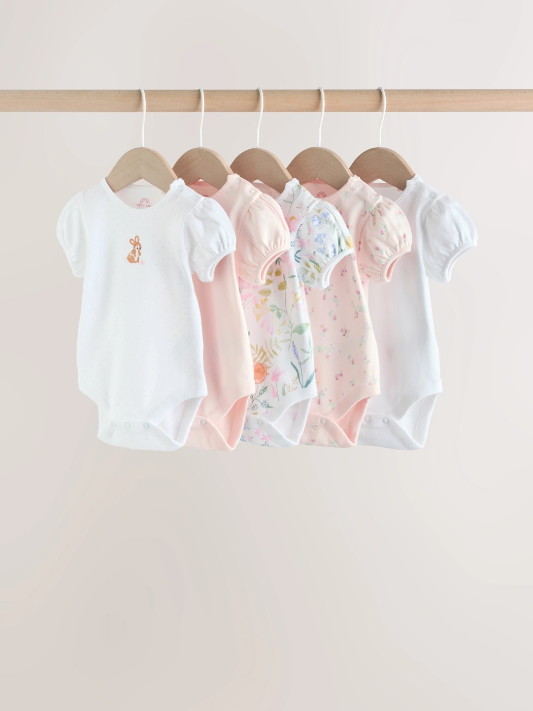 PACK X5 BODY MANGA CORTA NIÑA NEXT - 2