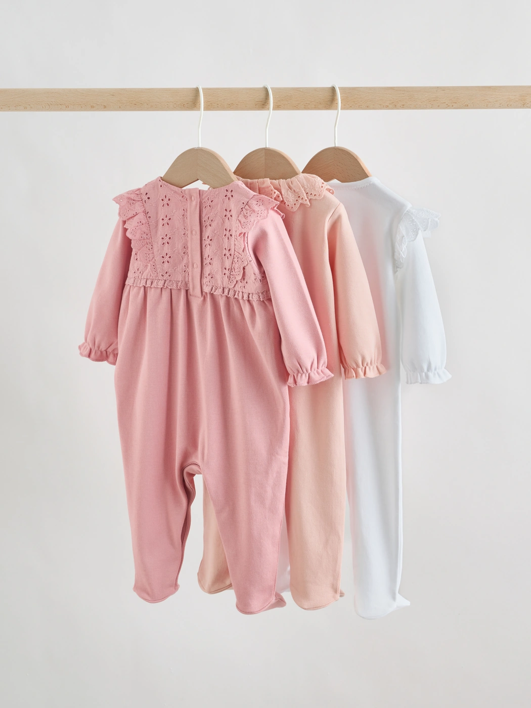 PACK X3 PIJAMA LARGA ALGODÓN NIÑA NEXT - 2