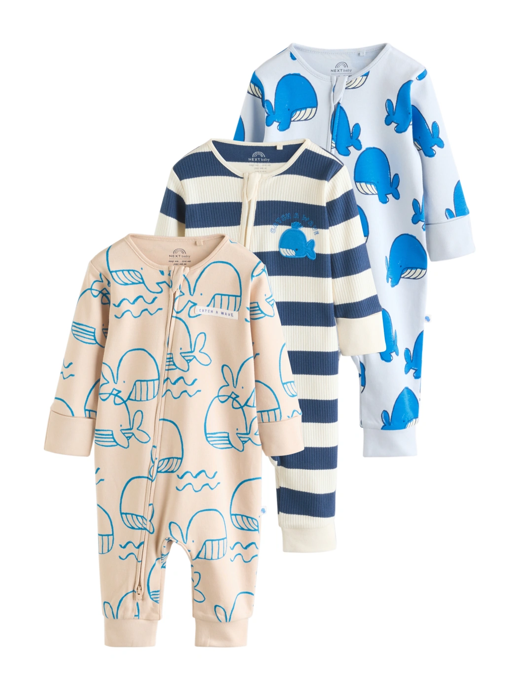 PACK X3 PIJAMA LARGO ALGODÓN NIÑO NEXT - 7