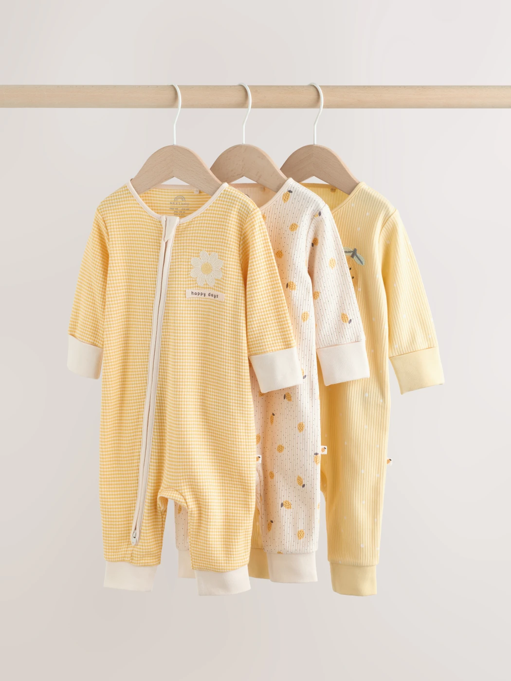 PACK X3 PIJAMA LARGA ALGODÓN NIÑA NEXT - 1