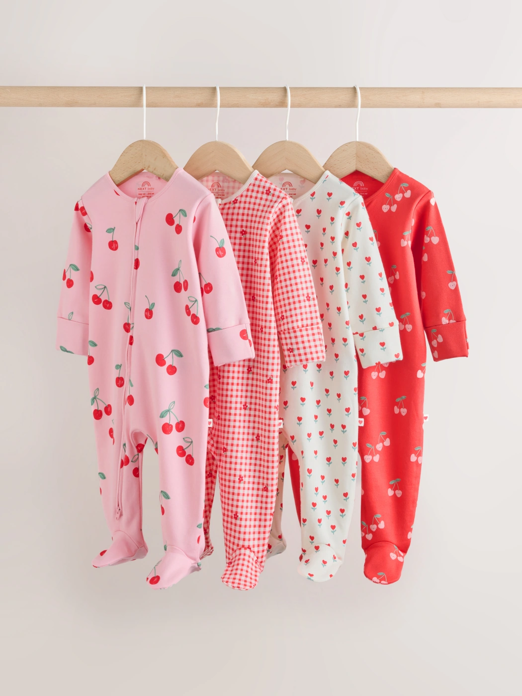 PACK X4 PIJAMA LARGO ALGODÓN NIÑA NEXT - 1