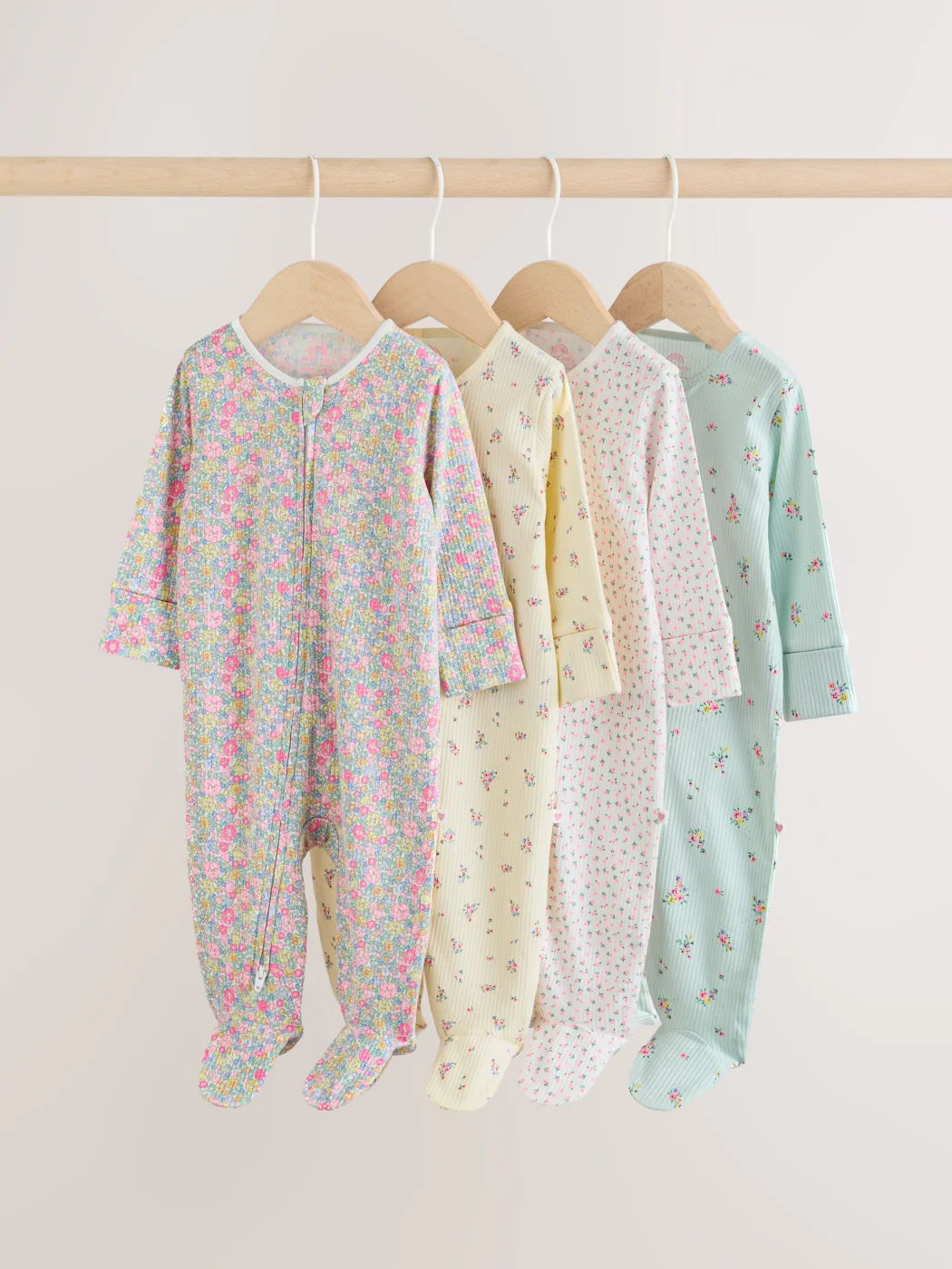 PACK X4 PIJAMA LARGO ALGODÓN NIÑA NEXT - 1
