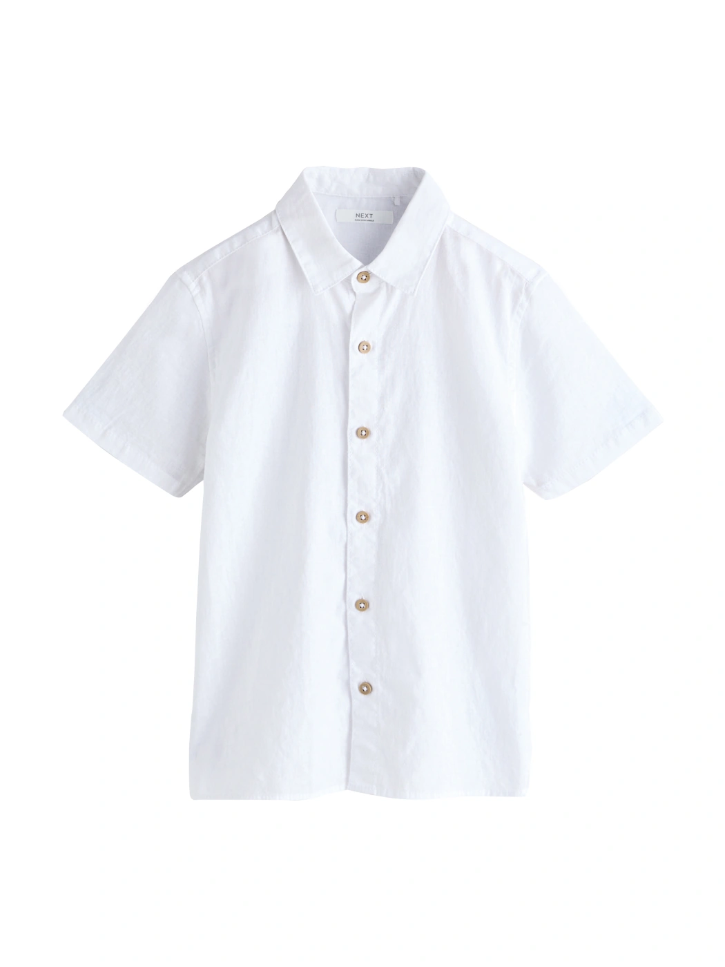 CAMISA MANGA CORTA LINO NIÑO NEXT - 5