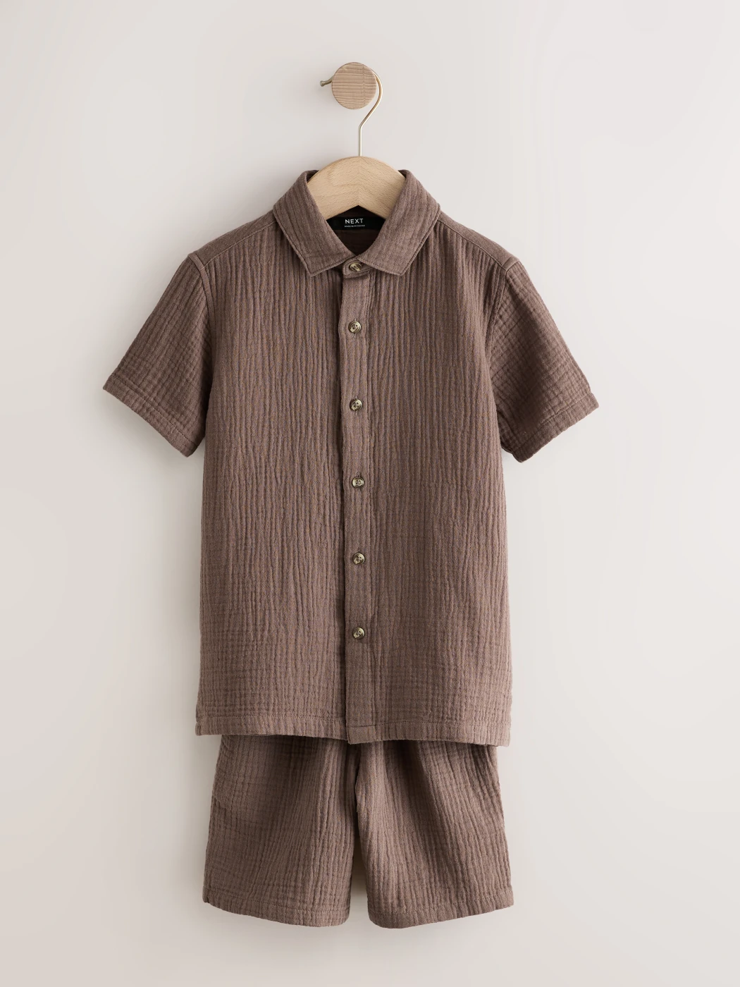 CONJUNTO CAMISA + SHORT LINO NIÑO NEXT - 1