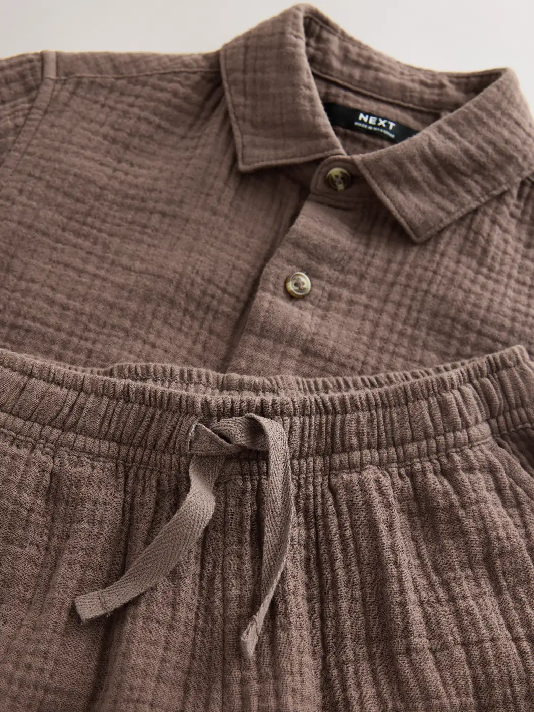 CONJUNTO CAMISA + SHORT LINO NIÑO NEXT - 3