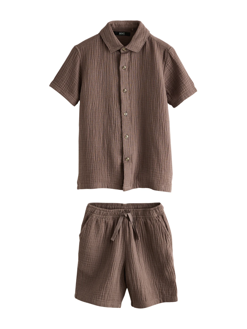 CONJUNTO CAMISA + SHORT LINO NIÑO NEXT - 4