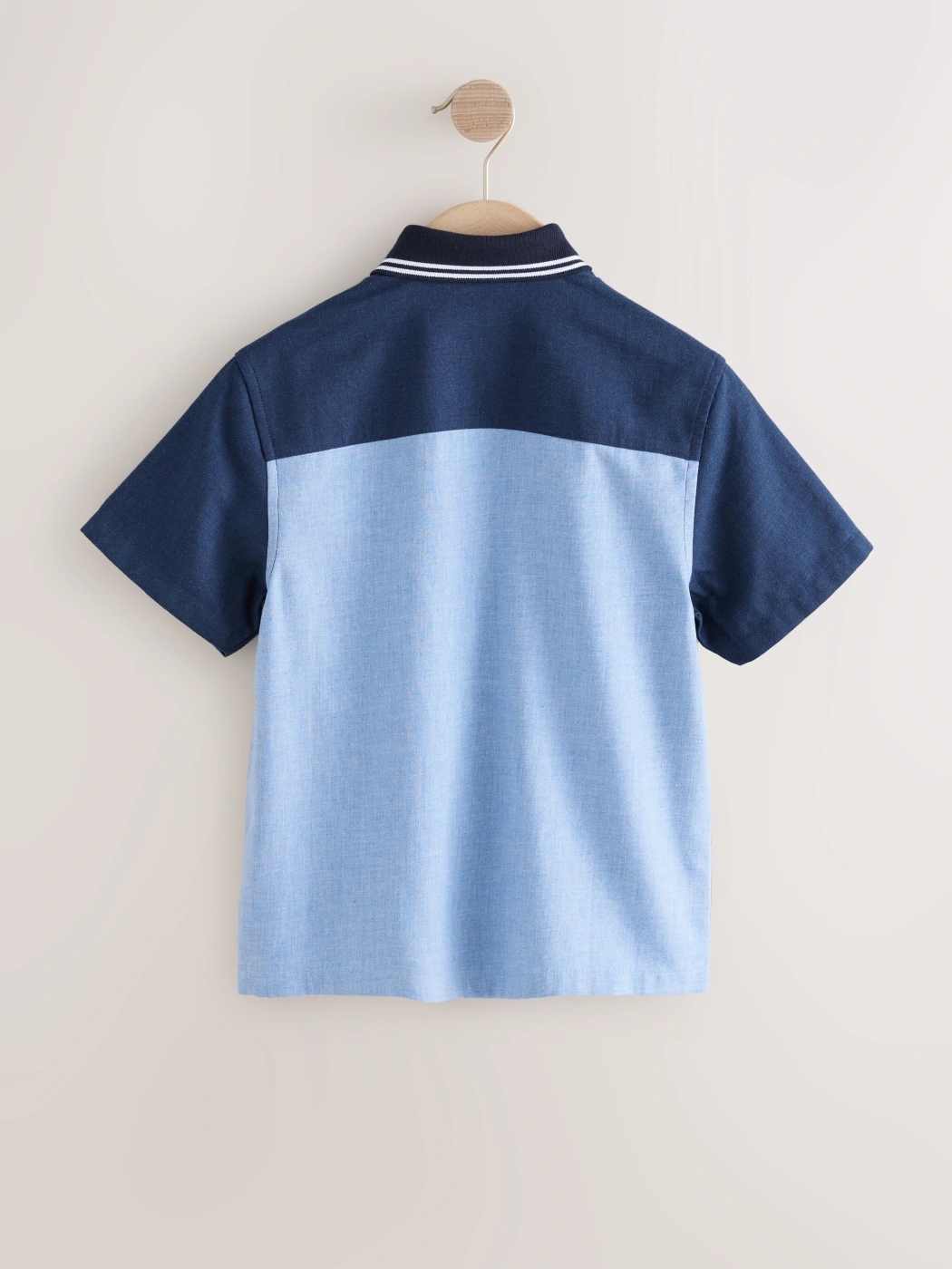 CAMISA MANGA CORTA ALGODÓN NIÑO NEXT - 2