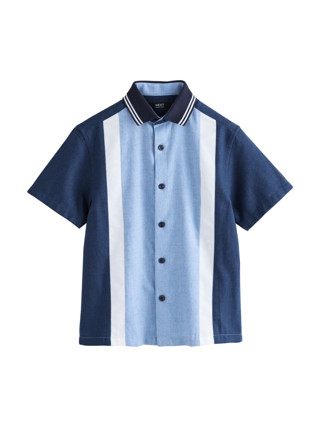CAMISA MANGA CORTA ALGODÓN NIÑO NEXT - 5