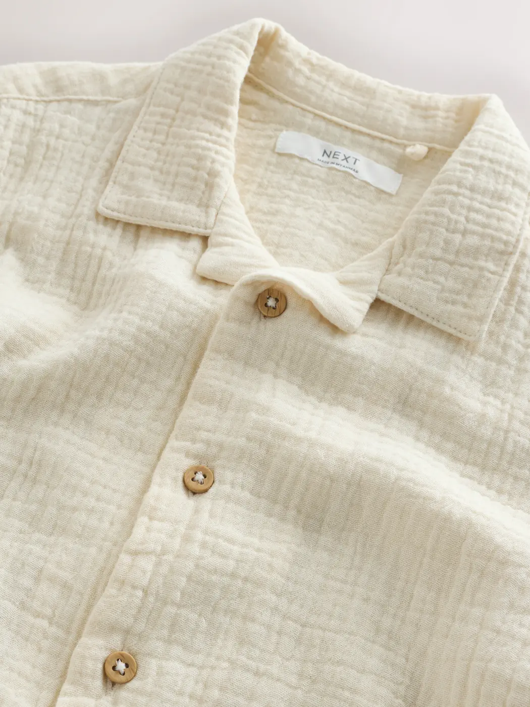 CAMISA MANGA CORTA ALGODÓN NIÑO NEXT - 4