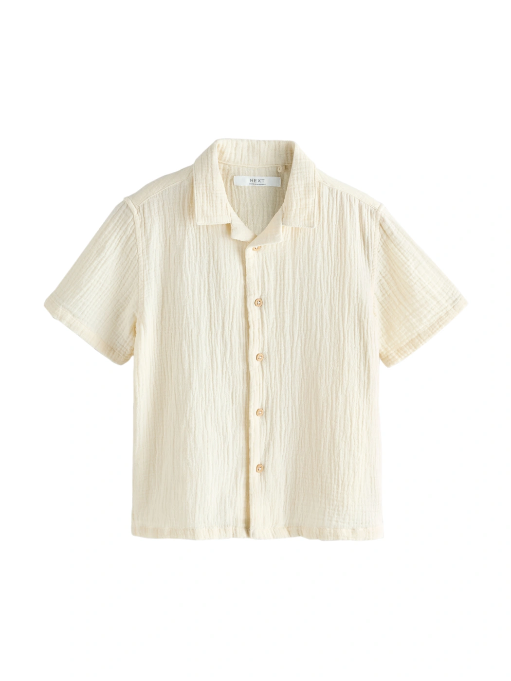 CAMISA MANGA CORTA ALGODÓN NIÑO NEXT - 5