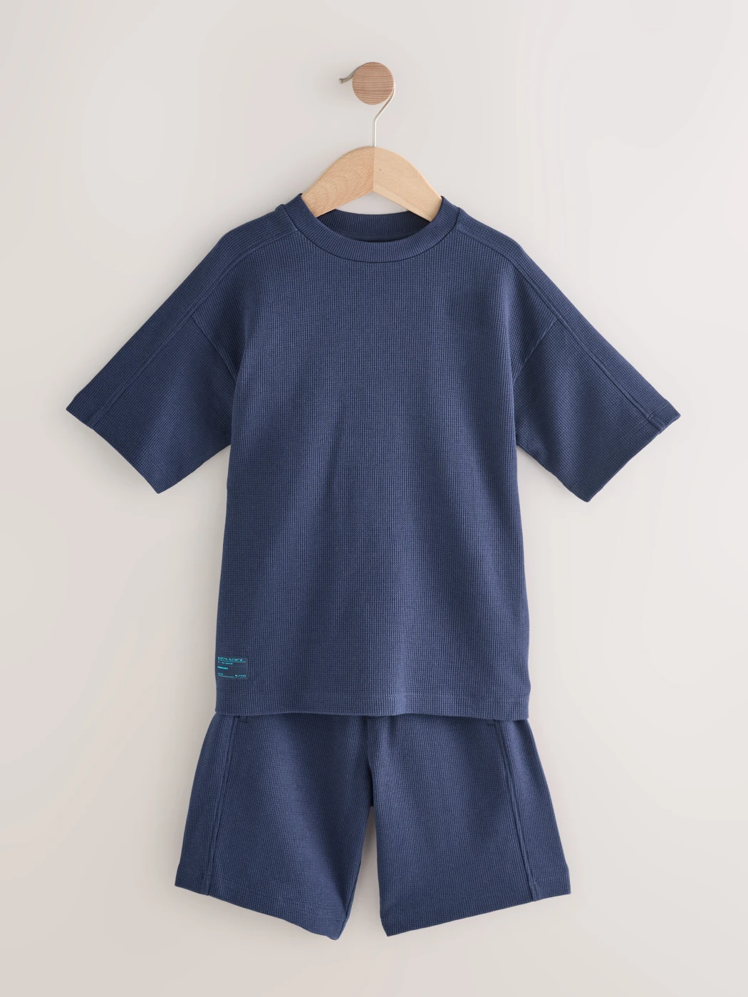 CONJUNTO POLO MANGA CORTA + SHORT ALGODÓN NIÑO NEXT - 1